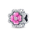 Pink Clover Charm