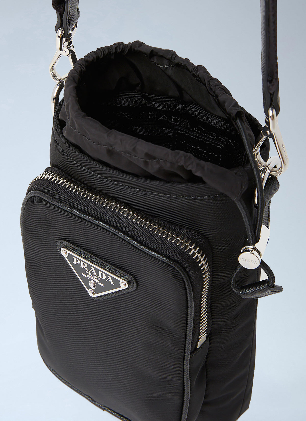 Prada Men Re-Nylon Pouch Bag