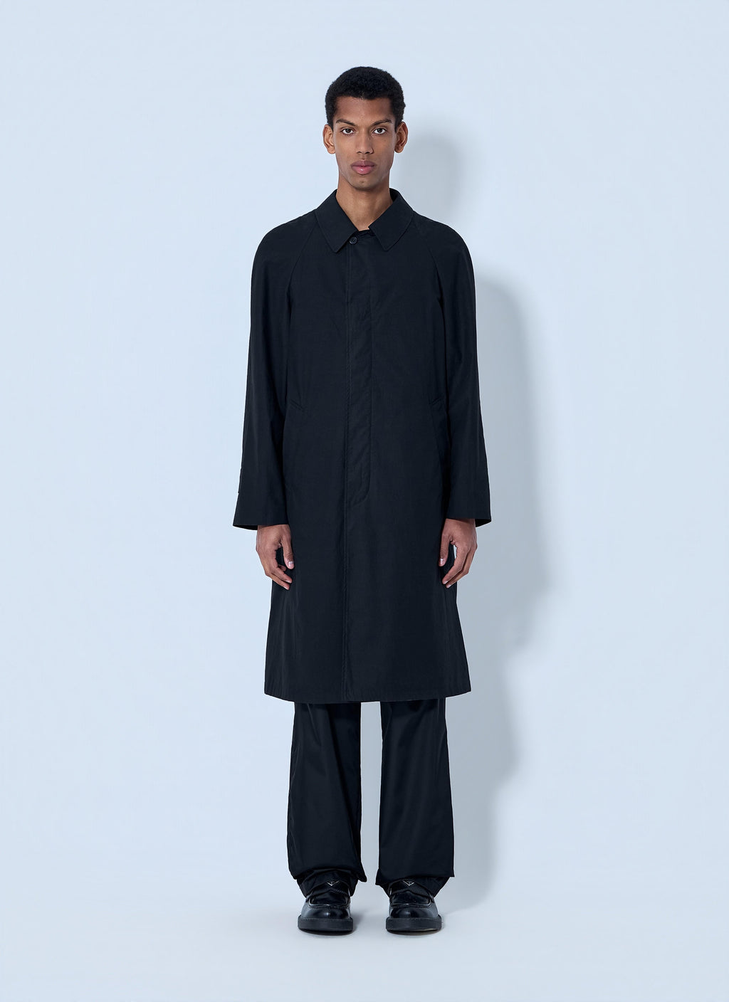 Prada Men Classic Single-Breasted Coat
