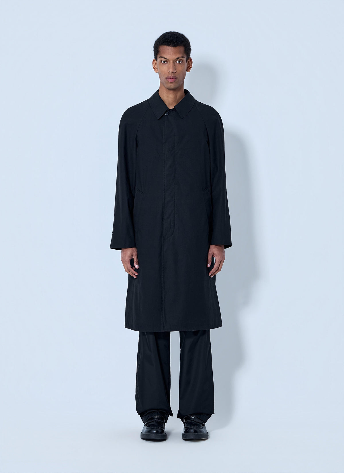 Prada Men Classic Single-Breasted Coat
