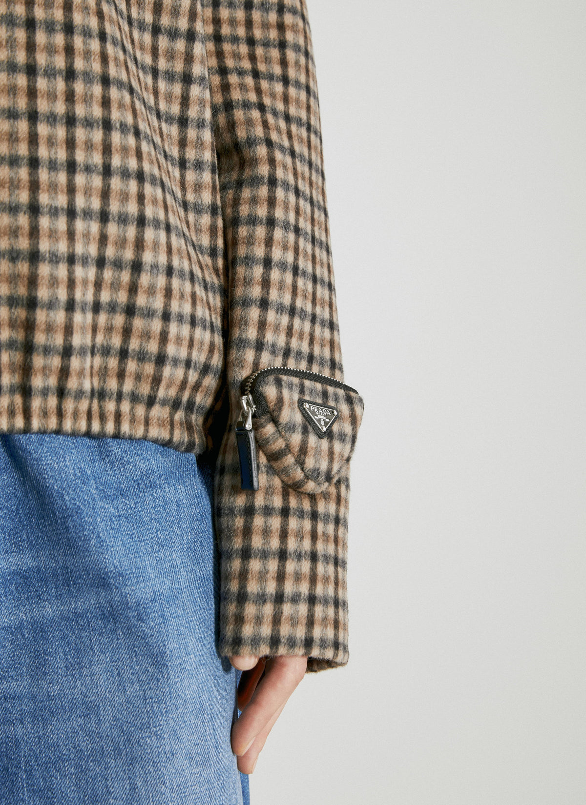 Prada Women Cashgora Check Top