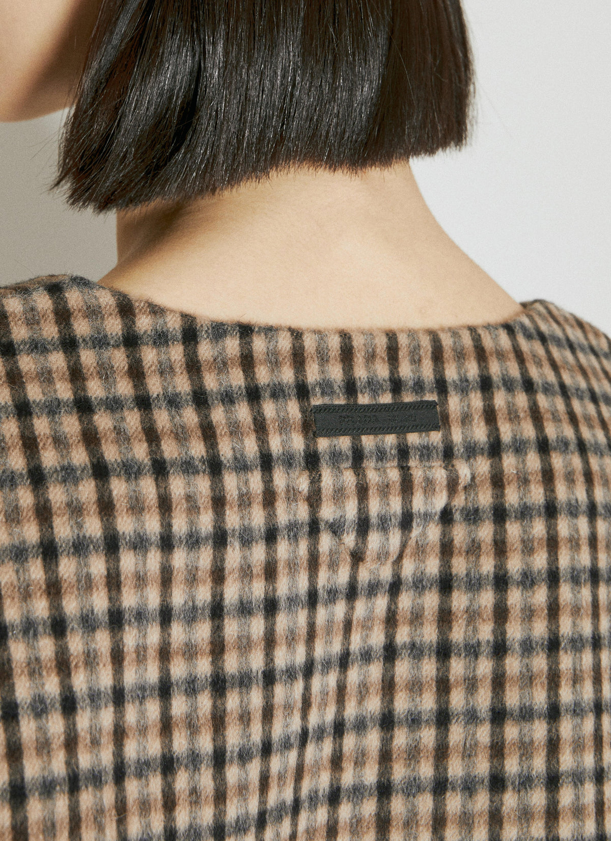 Prada Women Cashgora Check Top