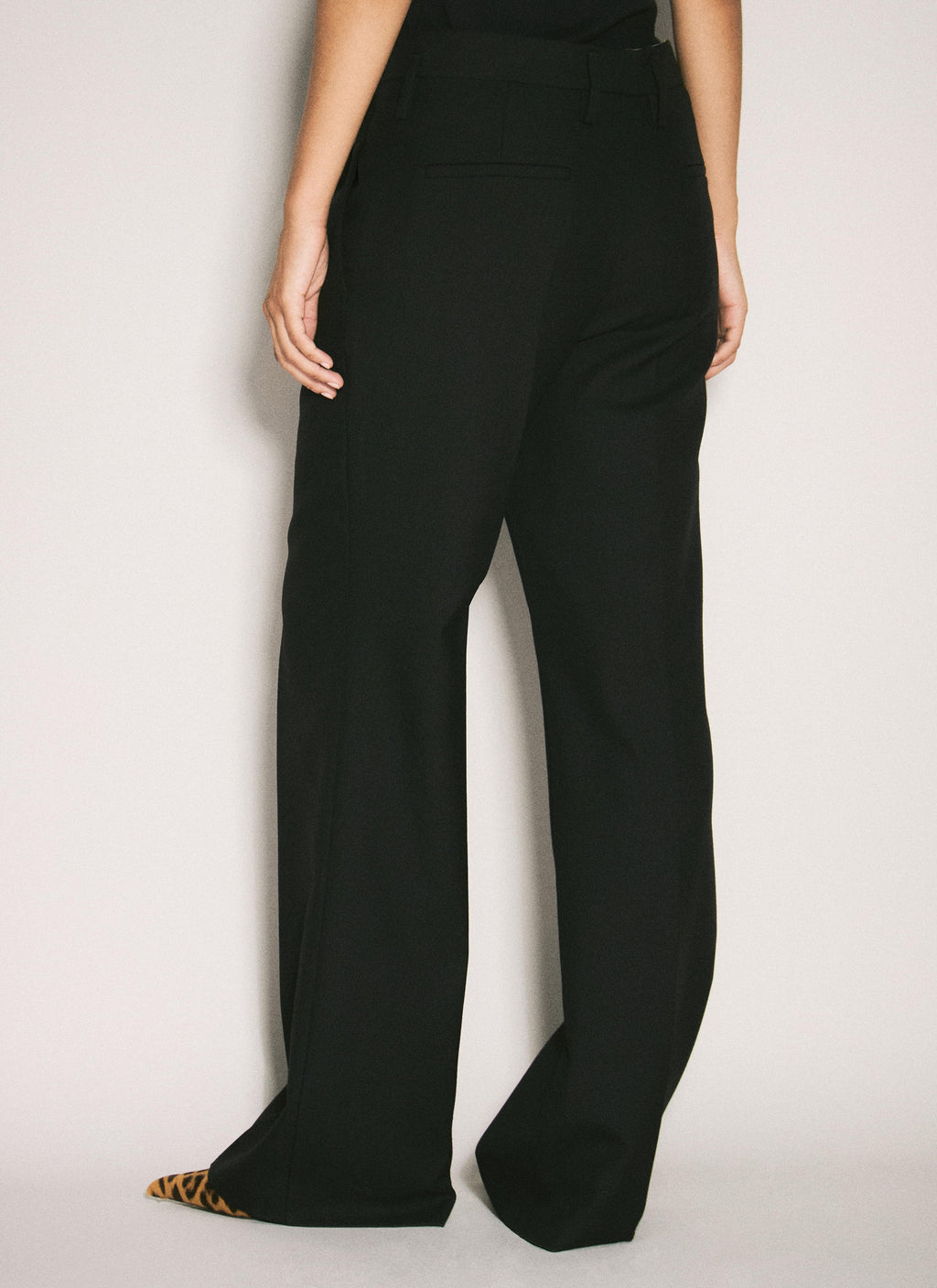 Prada Women Wool Gabardine Pants