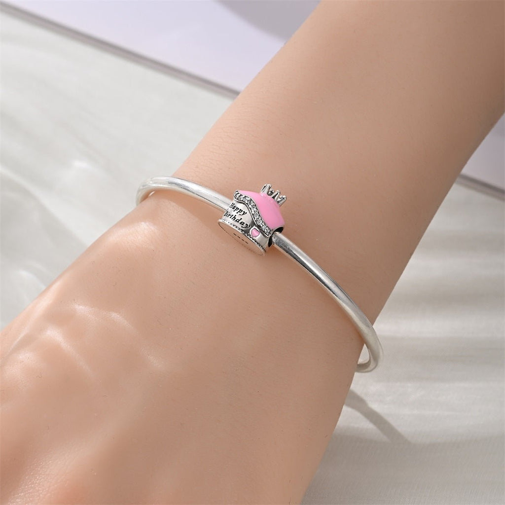 Princess Birthday Cake Charm