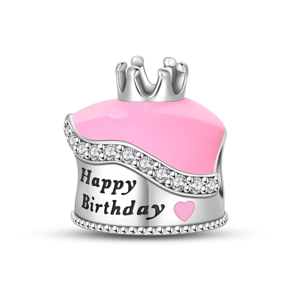 Princess Birthday Cake Charm
