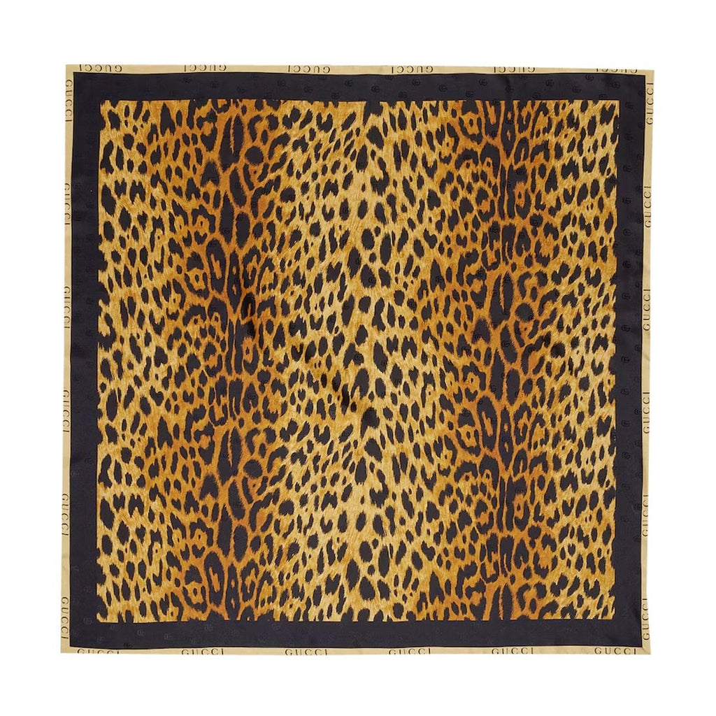 Gucci Women Printed Silk Twill Carre'