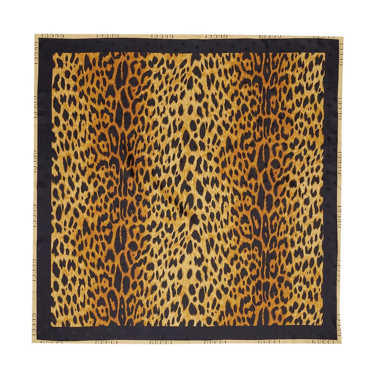 Gucci Women Printed Silk Twill Carre'