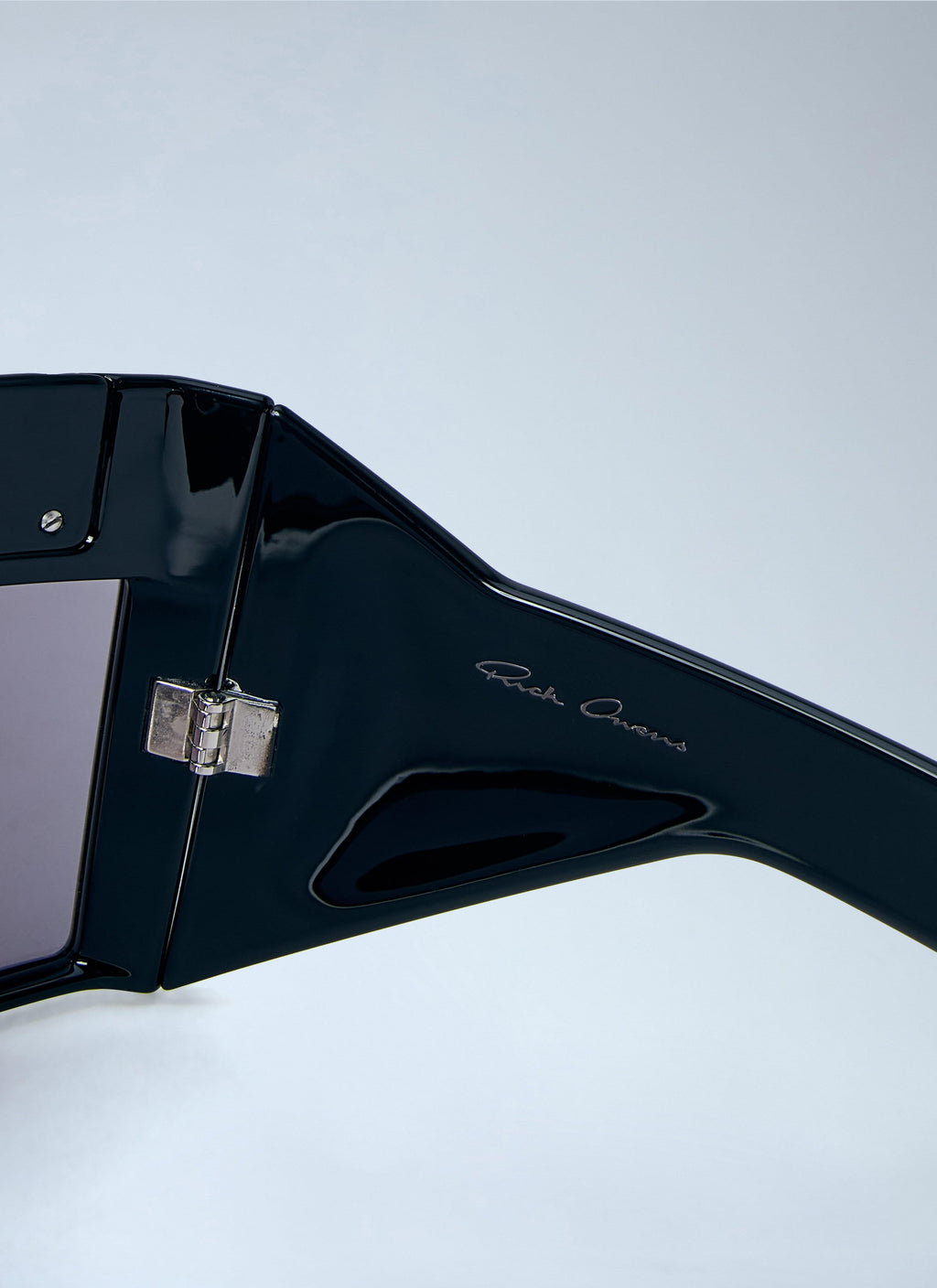 Rick Owens Men Shield-Frame Sunglasses