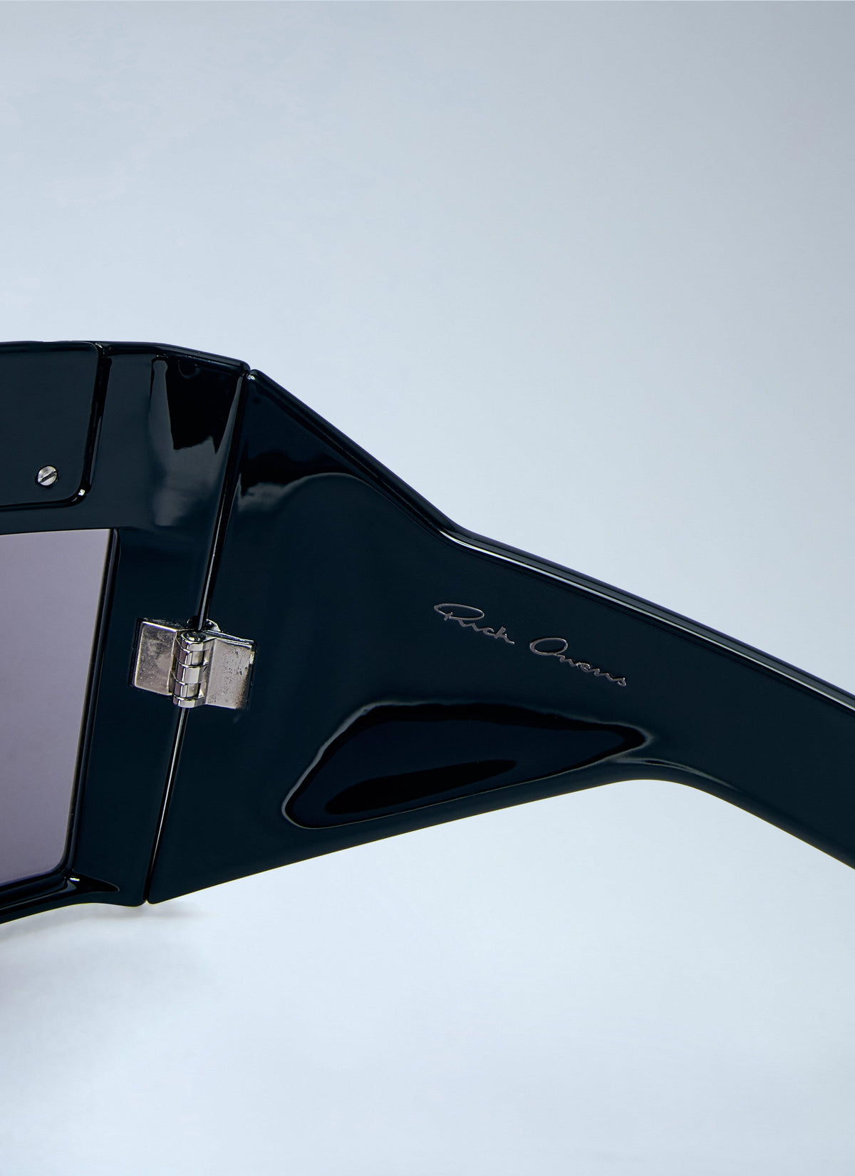 Rick Owens Men Shield-Frame Sunglasses