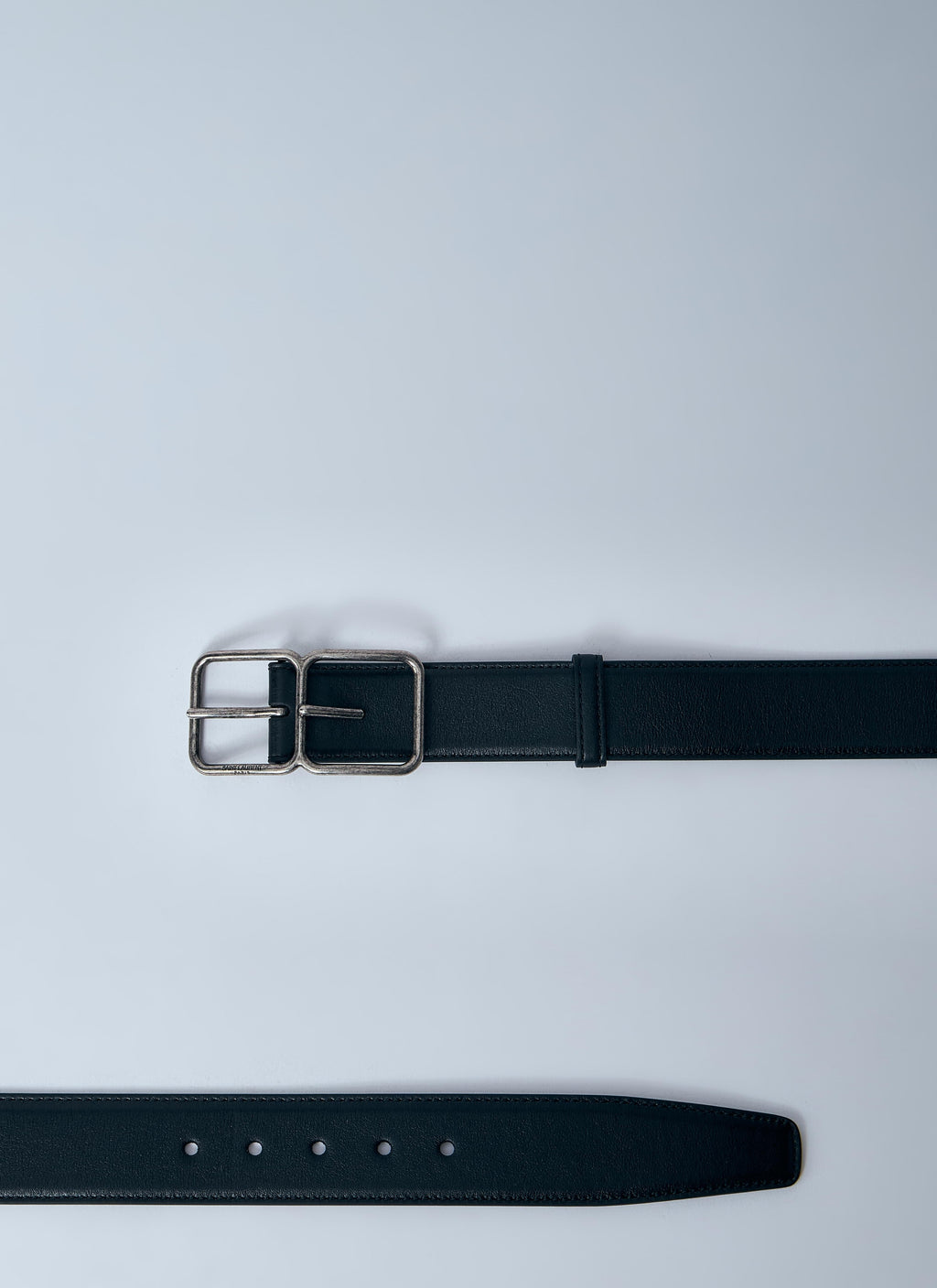Saint Laurent Men Double Frame Belt