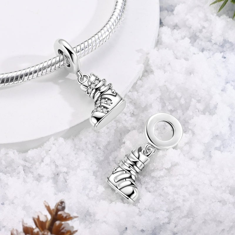 Snow Adventure Ski Boot Dangle Charm