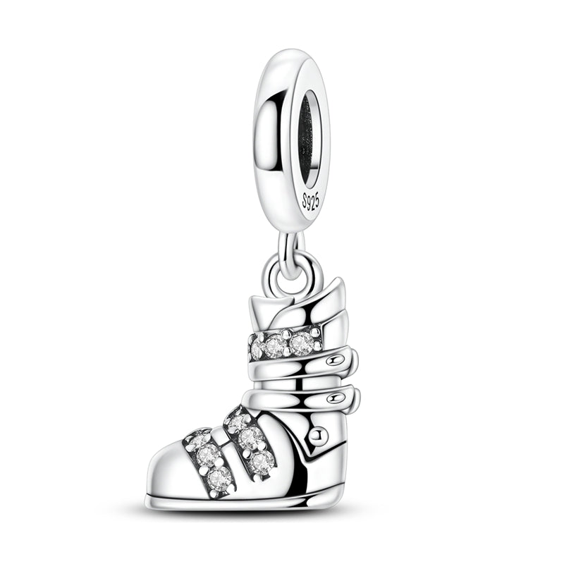 Snow Adventure Ski Boot Dangle Charm