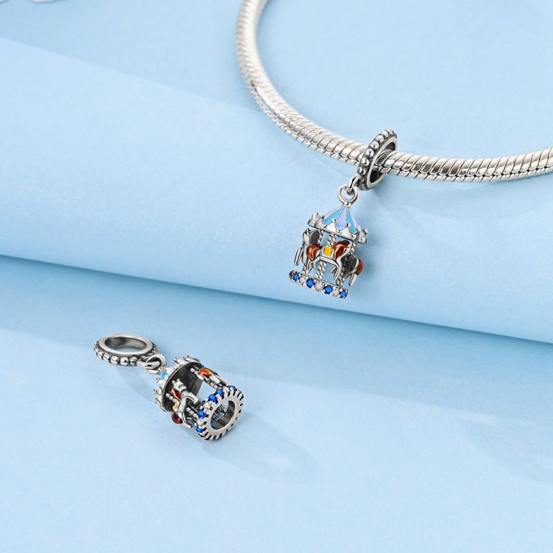 Spinning Carousel Dangle Charm