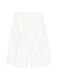 Ami Paris Women Cotton Bermuda Shorts