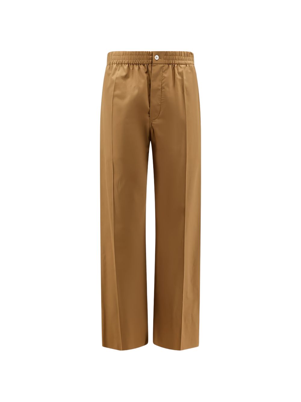 Celine Men Cotton And Linen Blend Trousers