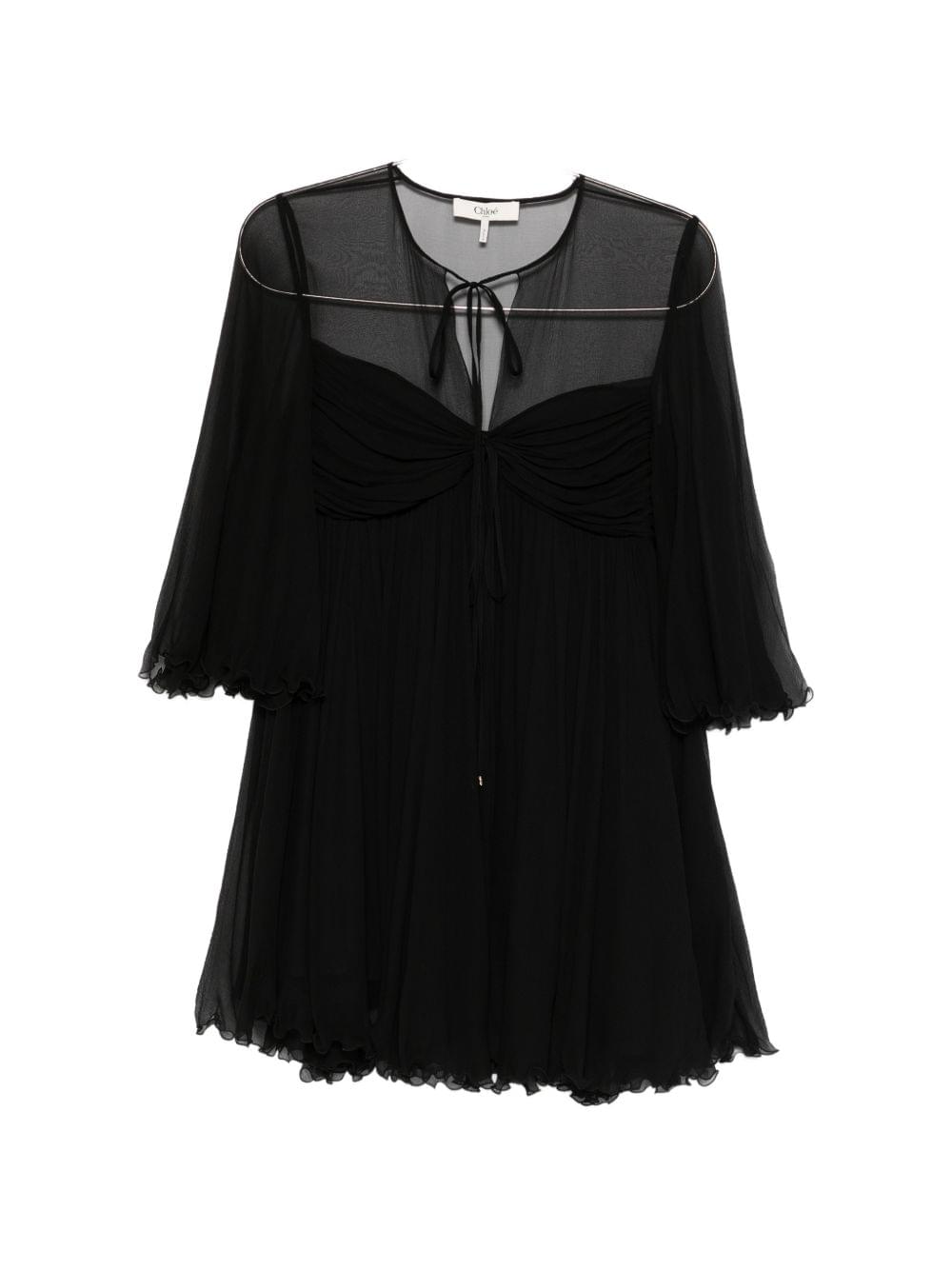 Chloé Women Silk Mini Dress