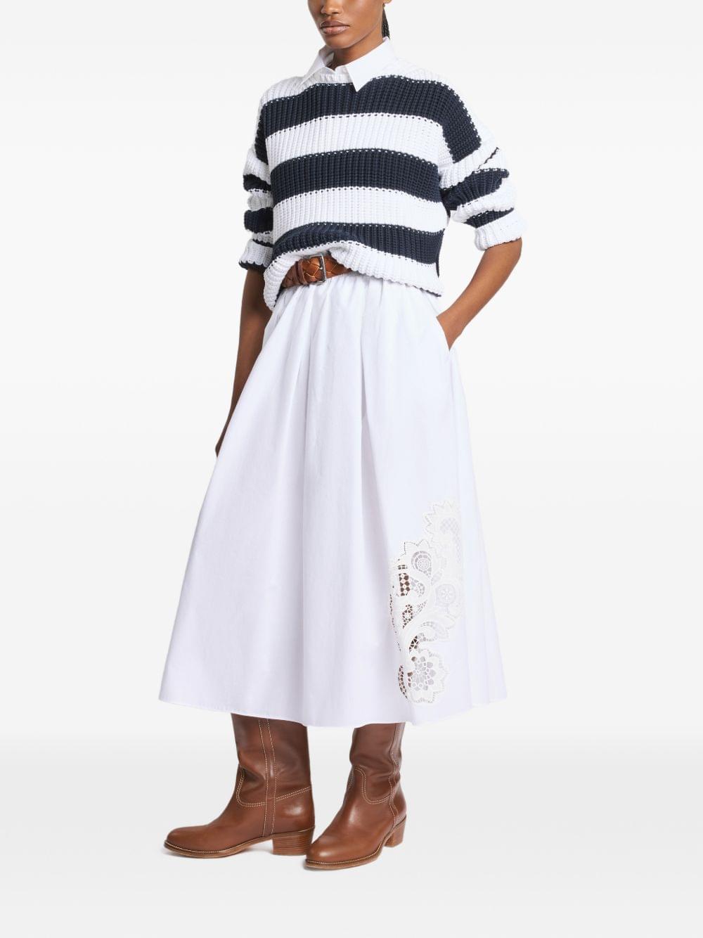 Fay Women Cotton Long Skirt