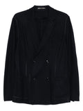 Giorgio Armani Men Cashmere Double-Breasted Blazer Jacket