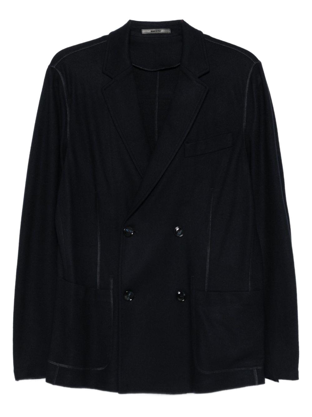 Giorgio Armani Men Cashmere Double-Breasted Blazer Jacket