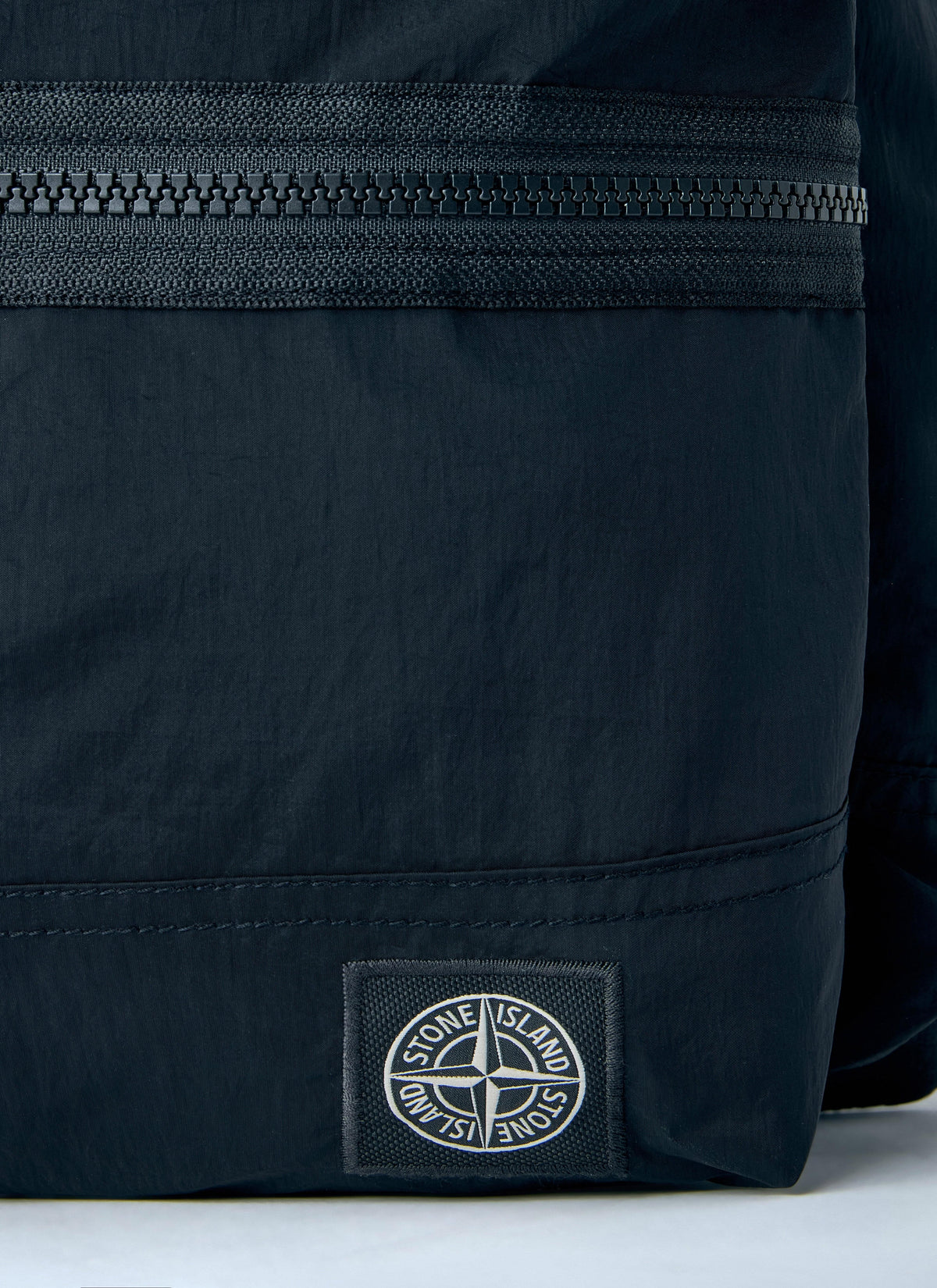 Stone Island Men Nylon Backpack With Front Zip Pocket