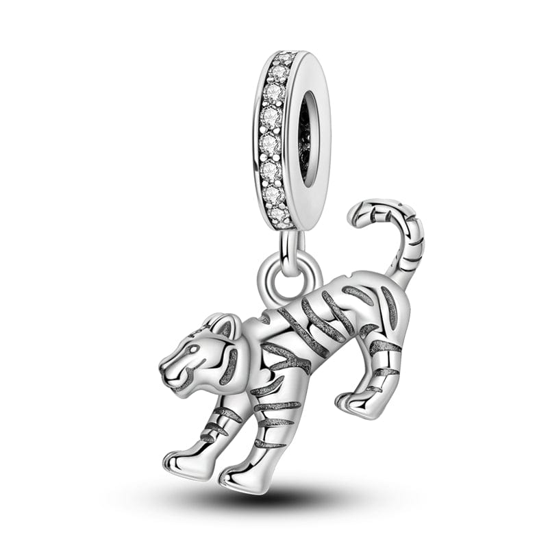 Striped Tiger Dangle Charm