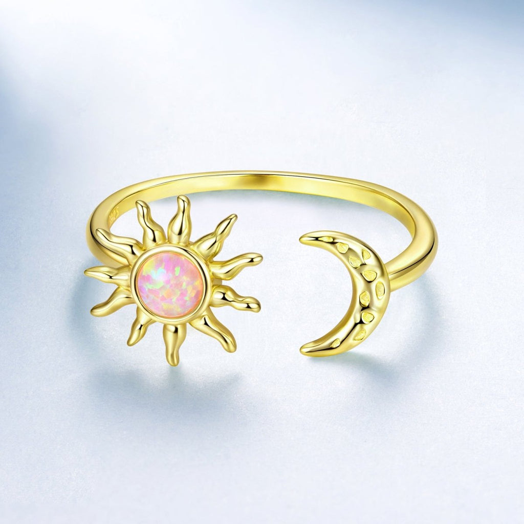 Sun & Moon Harmony Adjustable Ring