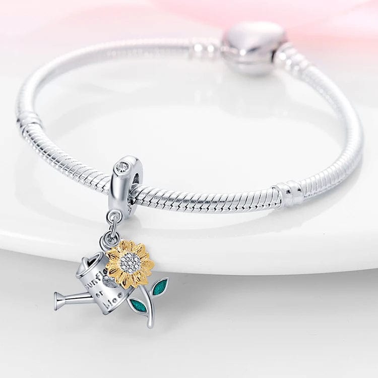 Sunflower Bloom Charm