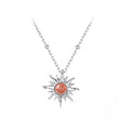 Sunrise Glow Pendant Necklace
