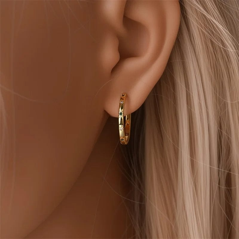 Timeless Gold Hoop Earrings