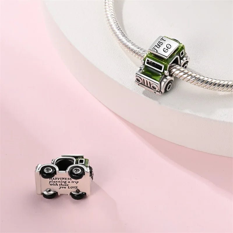 Two-tone Adventure Car Charm