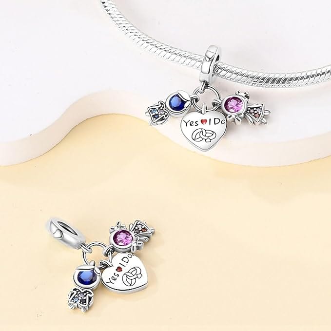Yes I Do Married Couple Charm