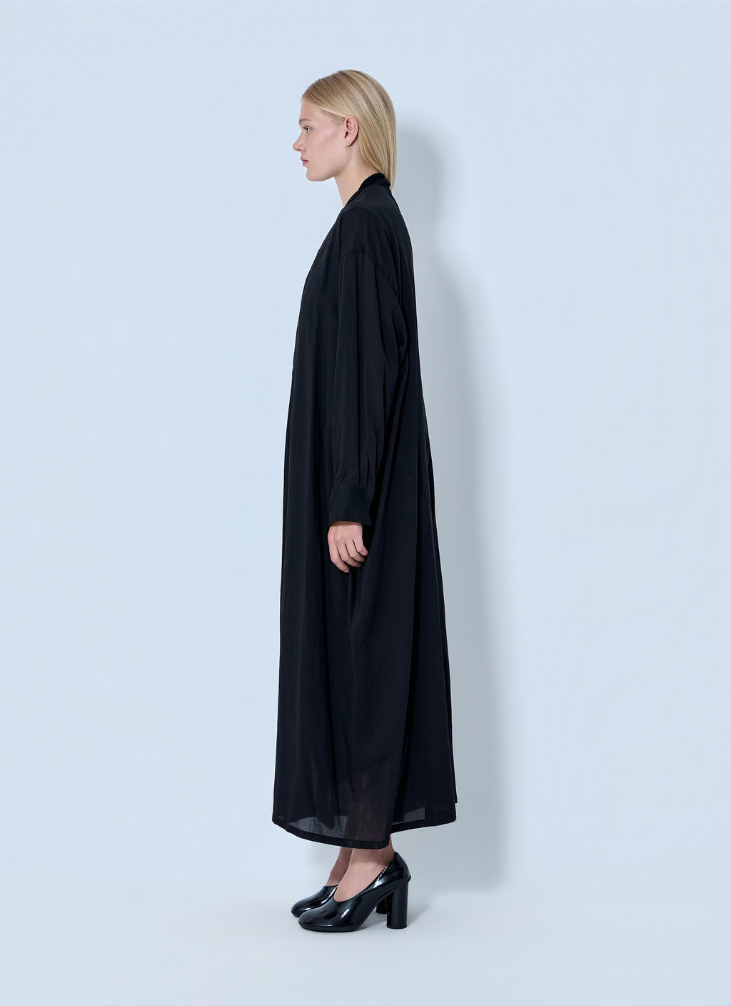 Yohji Yamamoto Women Backside Slit Long Coat