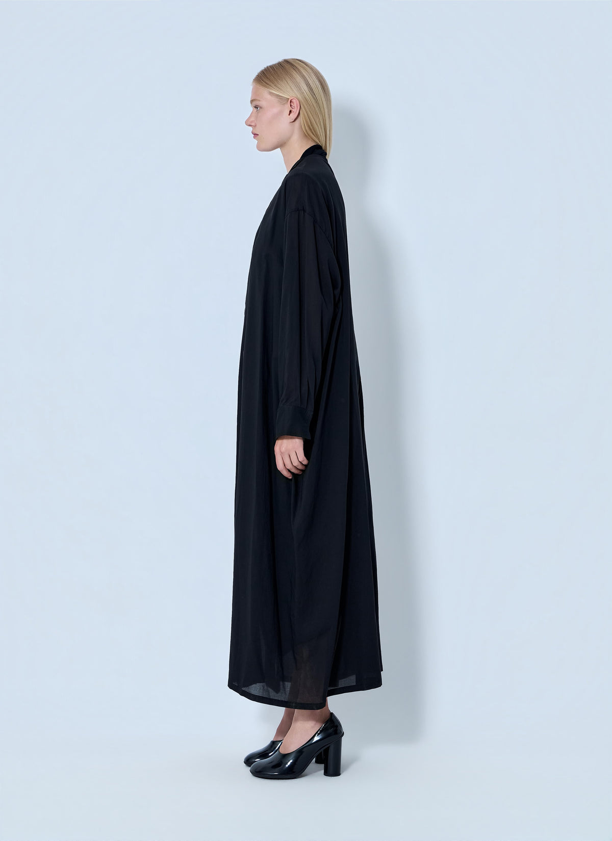 Yohji Yamamoto Women Backside Slit Long Coat